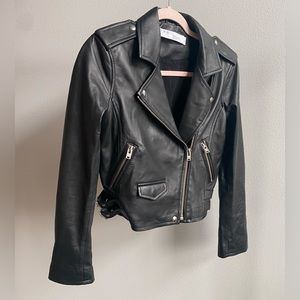 Sz.38 - IRO Ashville Leather Jacket